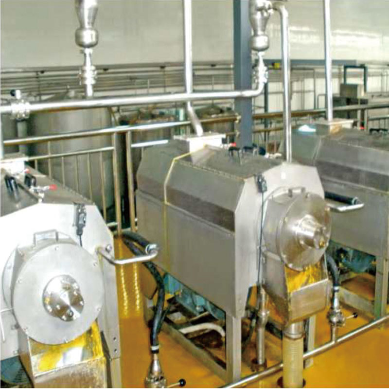 Citrus fruits integrated processing line