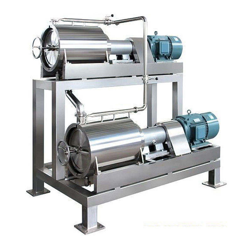 Double stage pulping machine