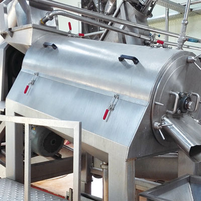 Mango and tomato integrated processing line
