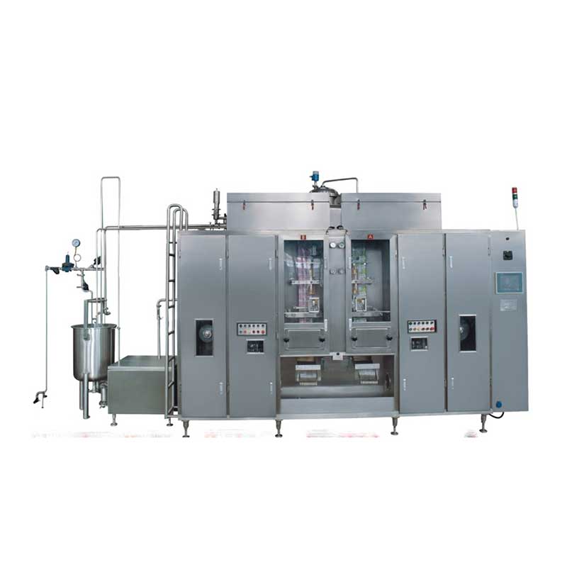Automatic aseptic plastic pouch filling machine