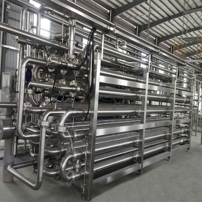 Tube in tube sterilizer